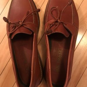 New H.S. Trask men’s casual slip-on loafers, made in Brazil, size 10